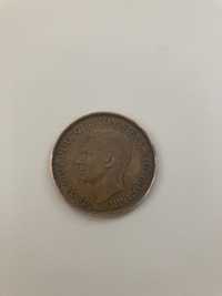 One Penny Pens Shilling Szyling Brytania XX wiek 1948