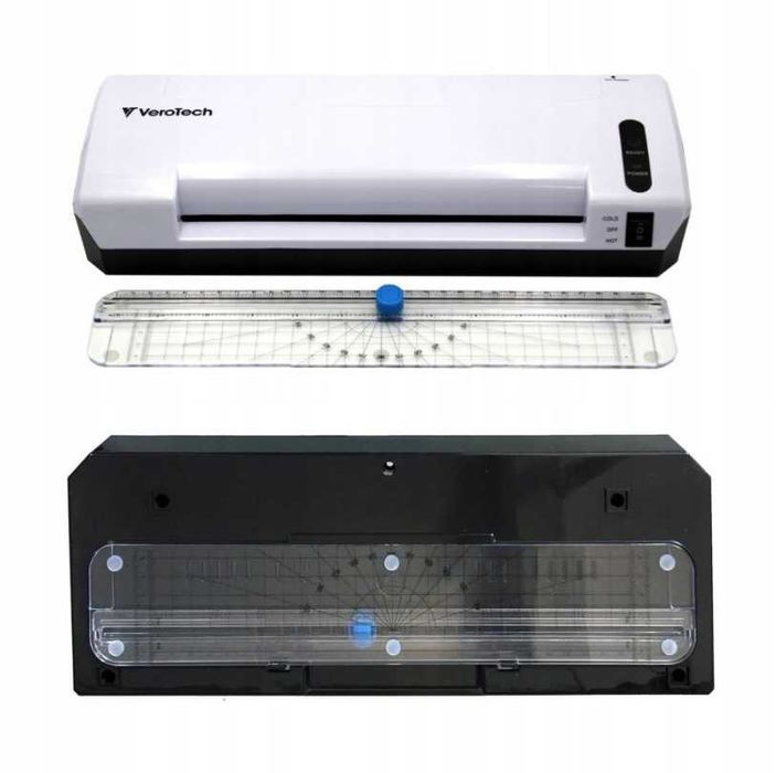 Nowy LAMINATOR A4 Laminarka Dokumentów Papieru Premium Zestaw (-20%)