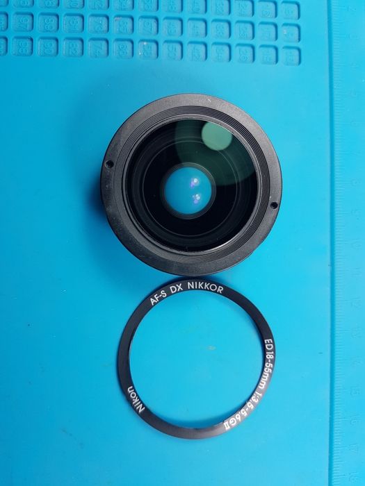 Vidro frontal objetiva Nikon 18-55