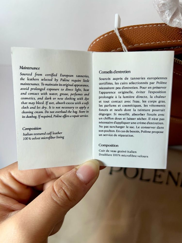 Mala Polene Numero Dix Camel