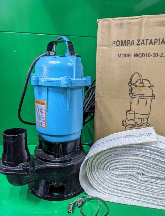 Насос+шланг+хомут. Комплект для відкачування каналізації