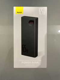 Baseus Power Bank 20000 mAh, PD 65 W QC 4.0 Quick Charge USB C