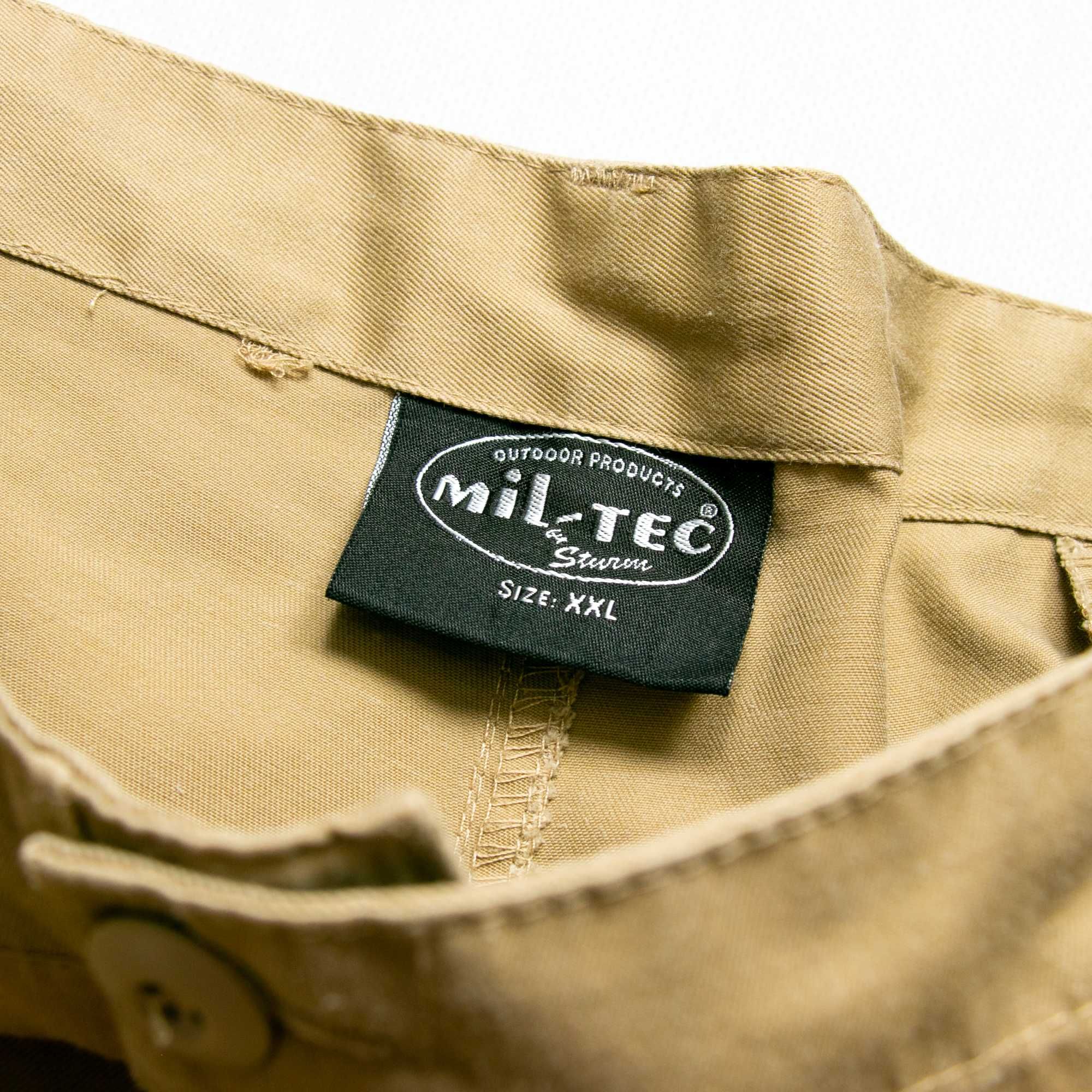 Miltec BDU shorts shorty taktyczne 3/4XL beżowe