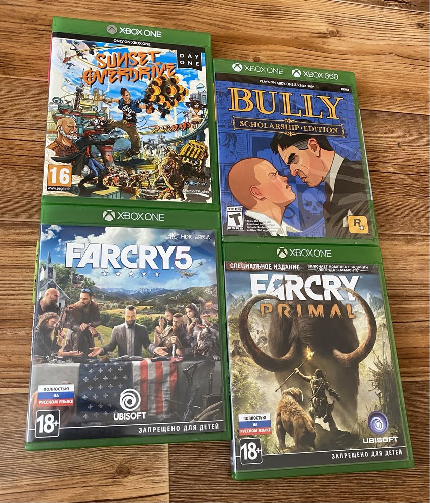 Xbox One: Blasphemous, Bully, Halo, FarCry, RDR, NFS, Okami, Contra