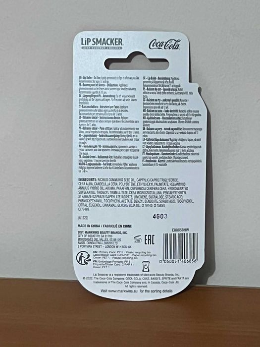 Lote 3 Batons Labello & Coca-Cola Selados – NOVOS