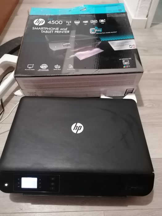 Impressora HP a funcionar