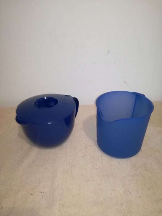 Conjunto de 5 Tupperwares Juntos ou Separados novos