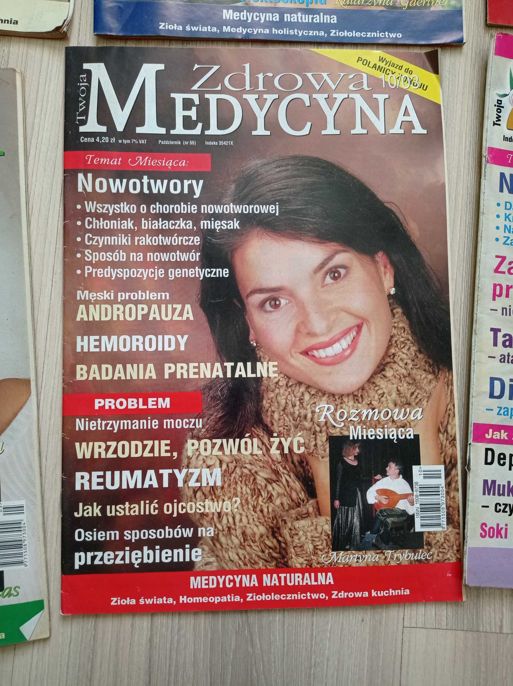 Zdrowa Medycyna zestaw 2002, 2003, 2004