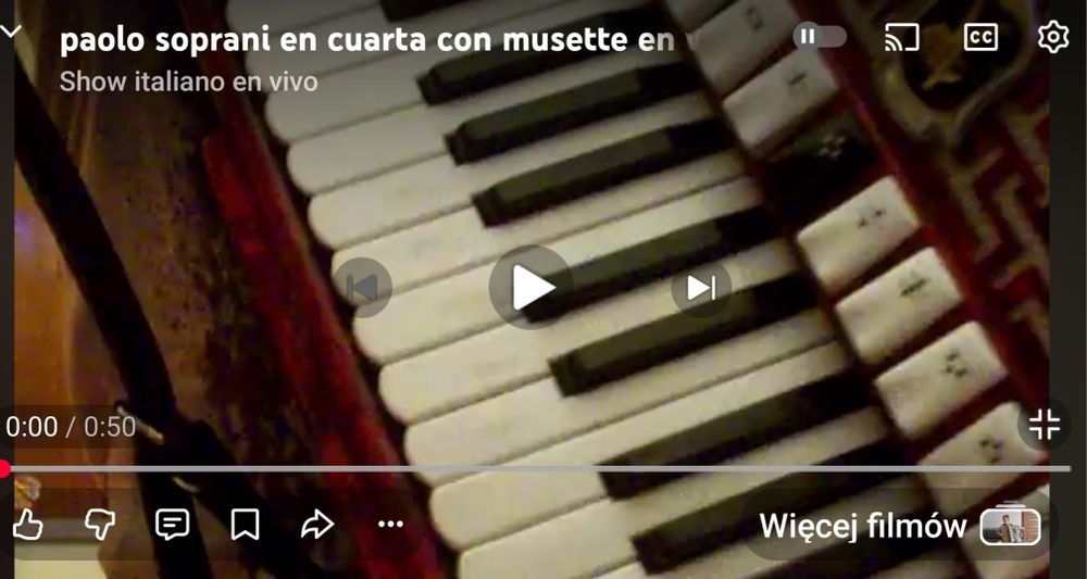 Akordeon Paolo soprani musette