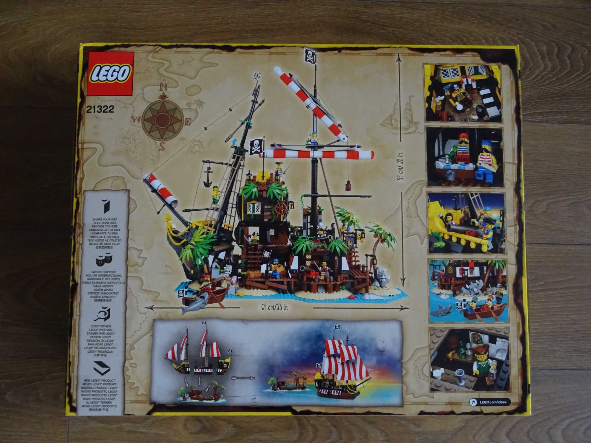 Lego Ideas 21322 Piraci z Zatoki Barakud