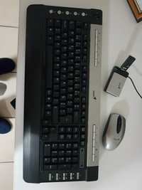 Teclado + rato wireless genius