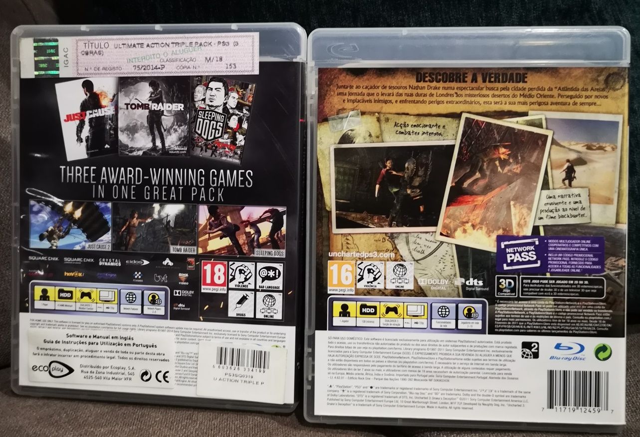 9 jogos playstation ps3