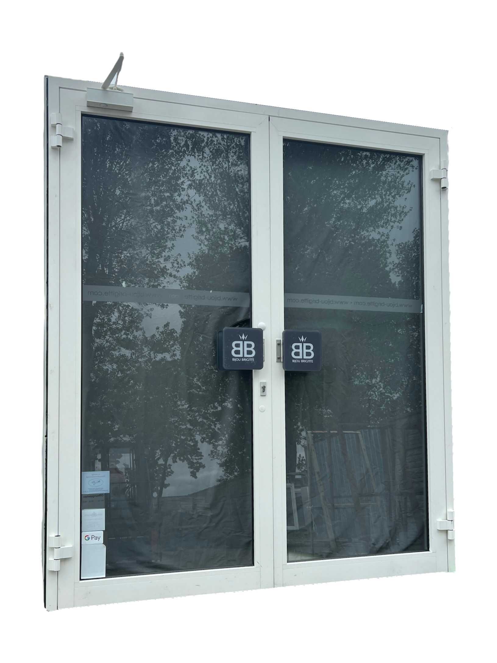 Drzwi aluminiowe 206 x 234 zimne
