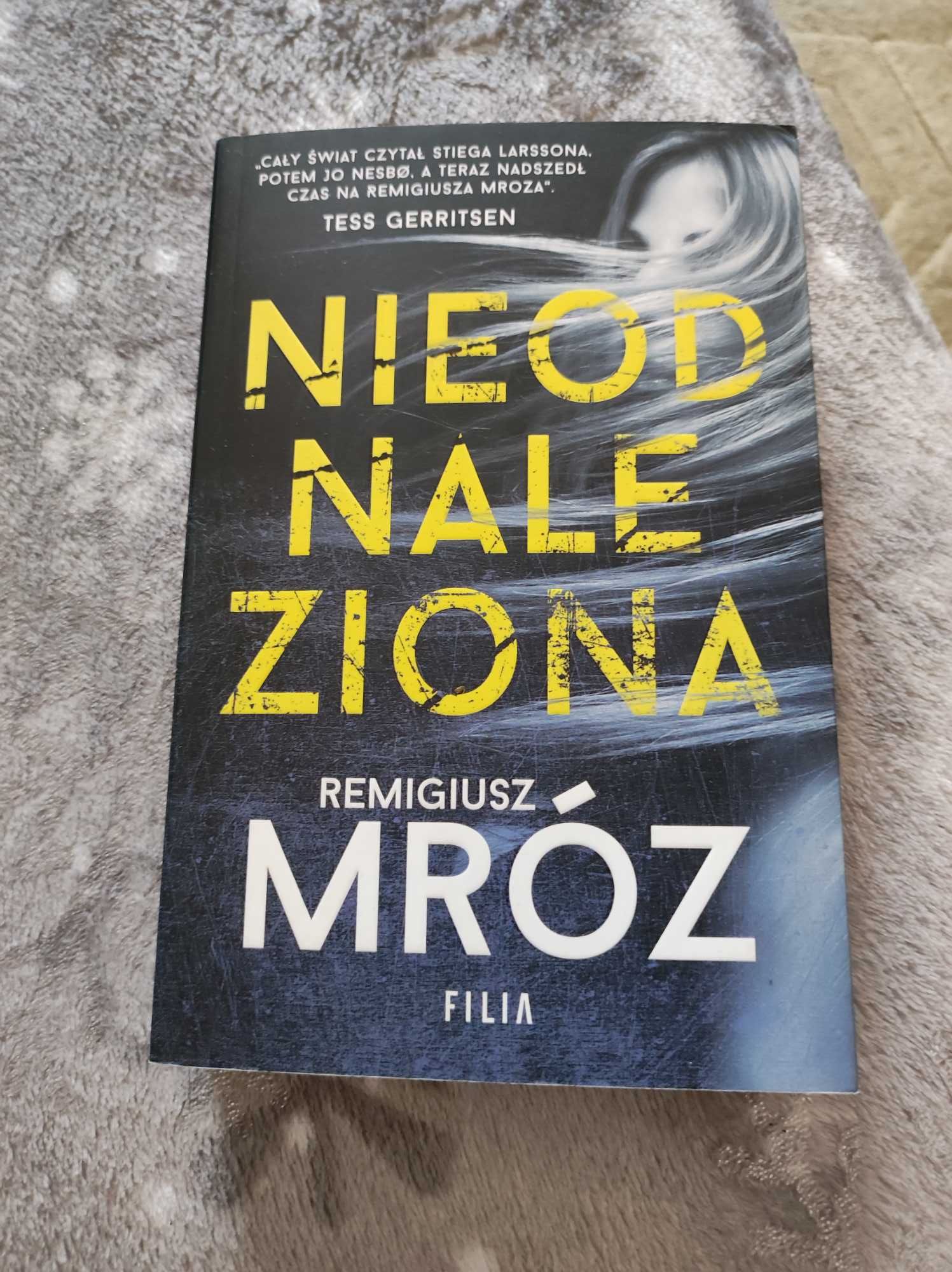 Książka Nieodnaleziona Remigiusz Mróz