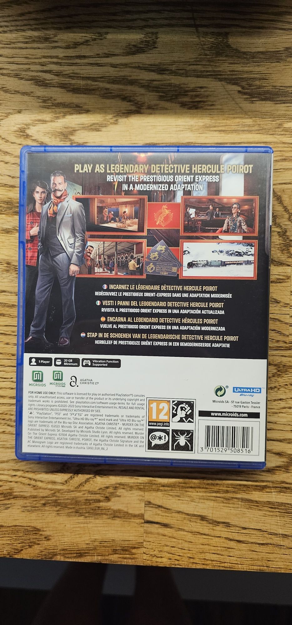 Murder on Orient Express morderstwo w orient express ps5 gra