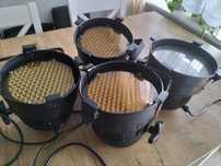 Led Par 56 RGB Spot Eurolite 4 szt