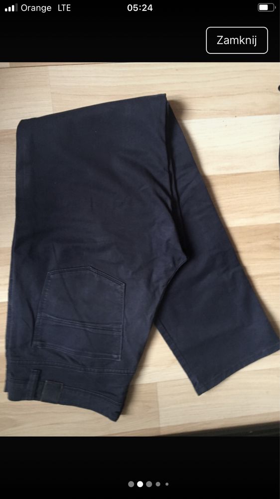 Bawełniane spodnie męskie Marina r. 34/XL