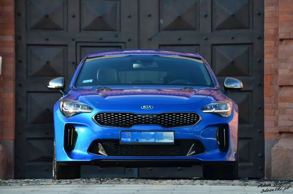 KIA STINGER 2.0i 2.2D 3.3i 2X4 4x4 Aut Przód Blacharski Błotnik Maska Zderzak Lampa