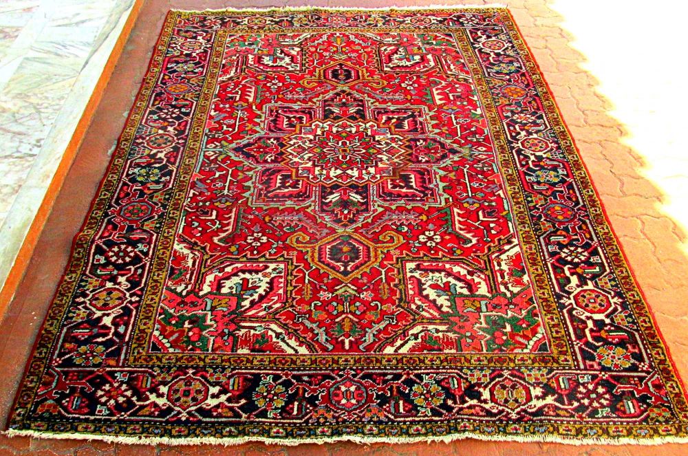 Impressionante Tapete KAZAK tecido à mão, lã s/ algodão, c/ 290x205cm