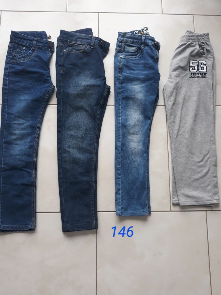 Spodnie jeansowe z 146