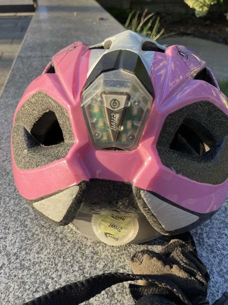 Kask rowerowy Lidl, Crivit, dla dziewczynki