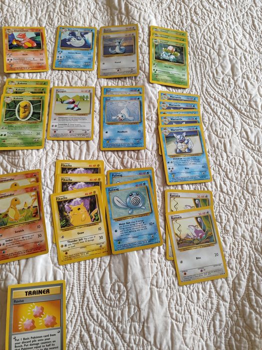Cartas Pokémon Base Set Inglês