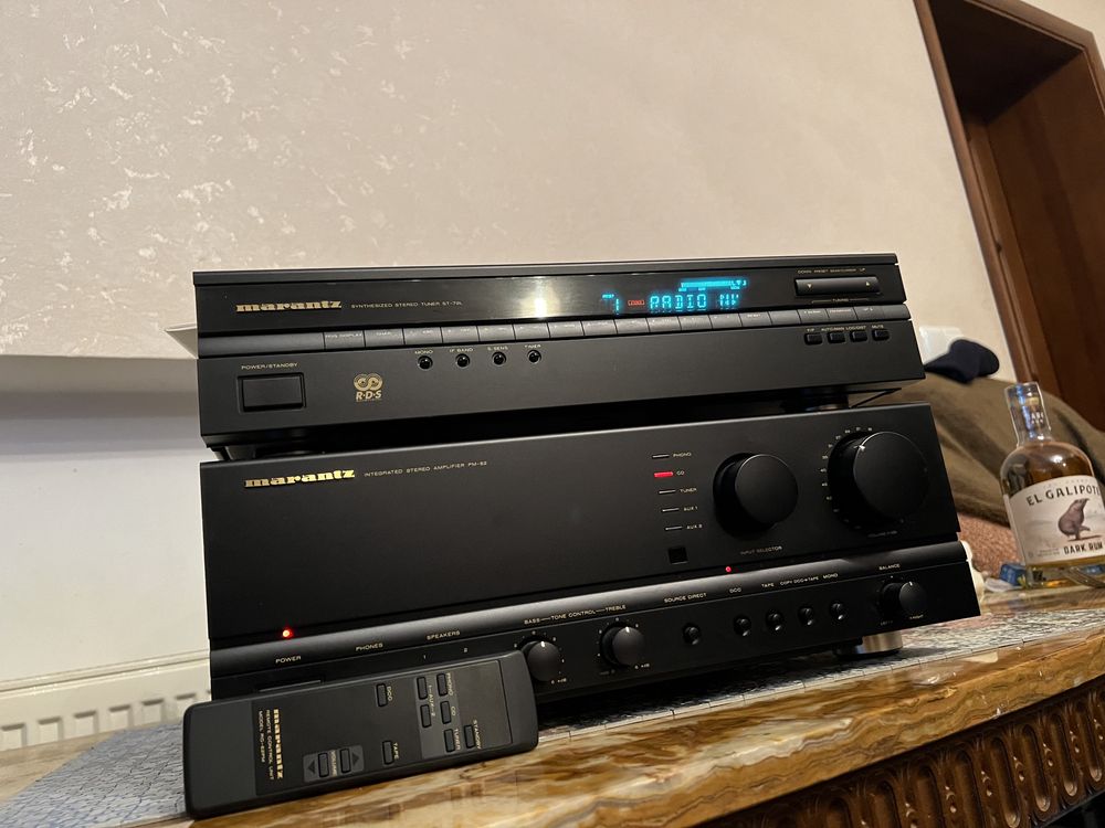 Р-в.Якісний підсилювач Marantz PM-62 / 100вт на канал /тюнер / пульт