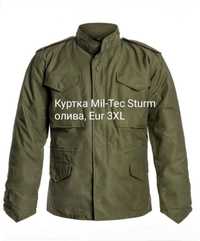 EUR 3XL (2XL) Куртка чоловіча Mil-Tec Sturm олива весна-осінь