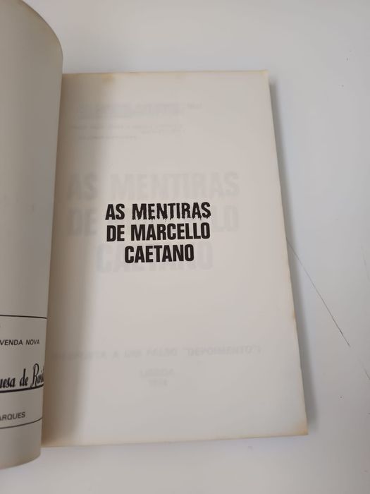 As mentiras de marcello Caetano