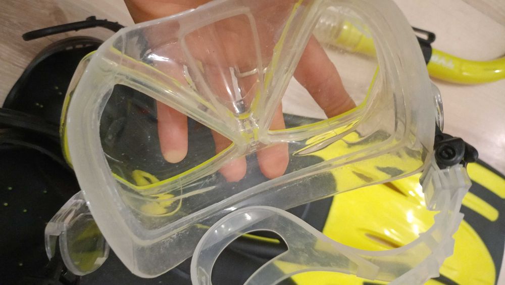 комплект для снорклінгу дайвінгу,ласти,трубка,маска "TYPHOON".42-45р