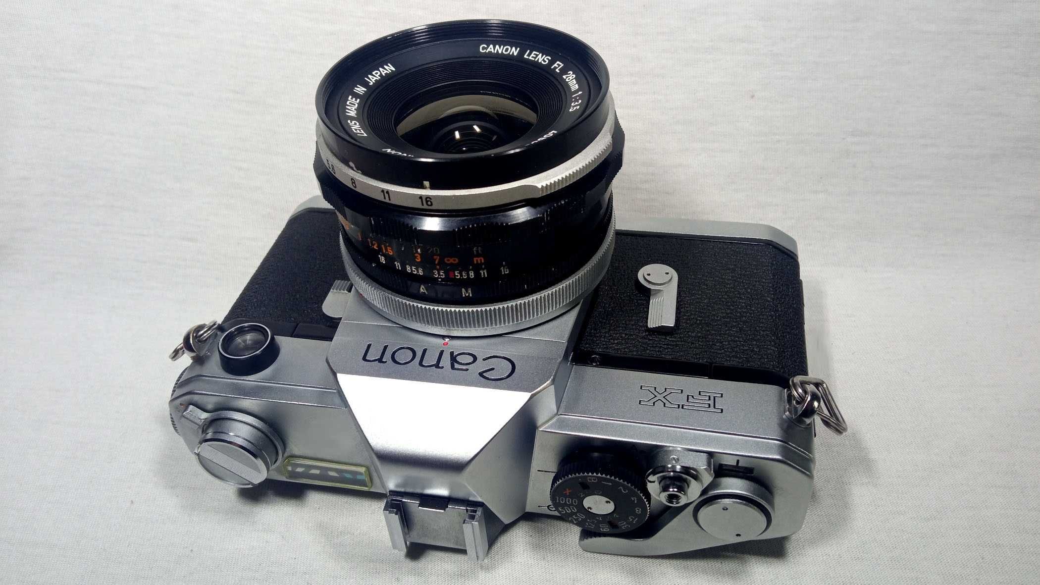 Плівковий Canon FX FD 28mm 3.5 FL