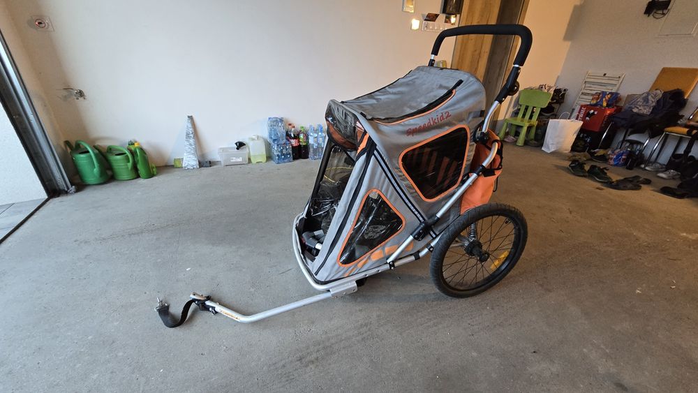 Przyczepka do roweru Qeridoo Speedkid2