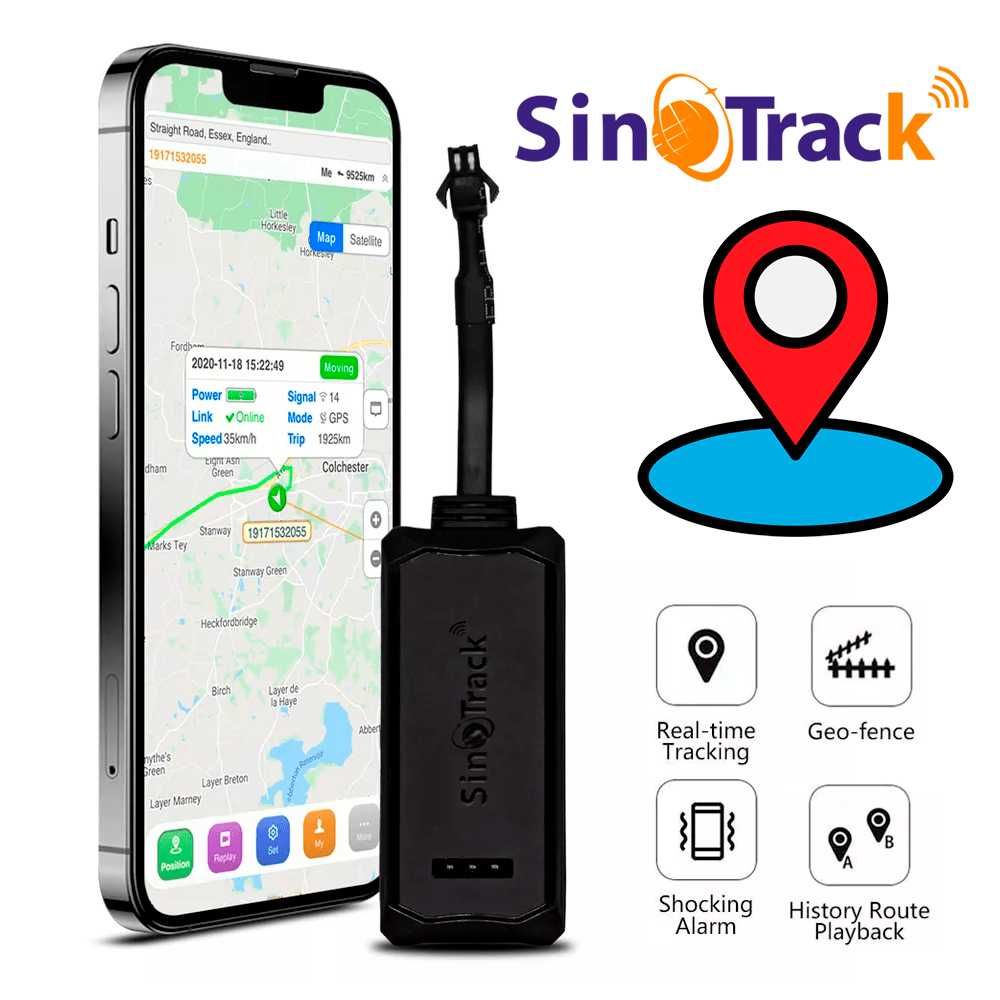 Акция! GPS tracker Sinotrack ST-900 трекер для авто, мото и бусов