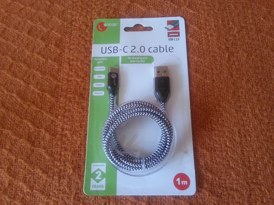 Kabel Usb-Micro Usb-C 1m.