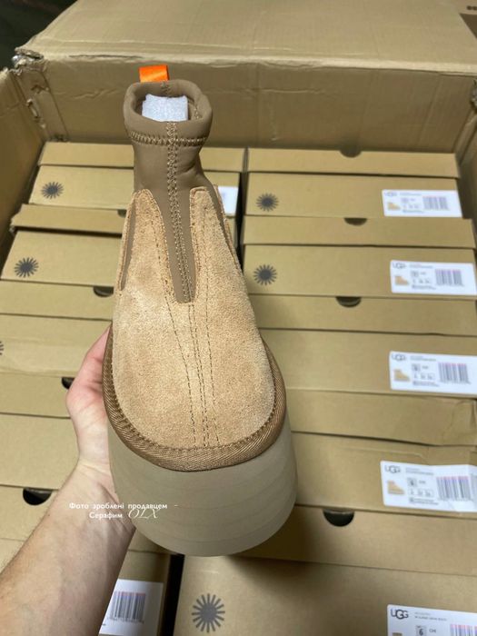 Оригинальные UGG Ultra Mini Dipper Platform Sunwave Chestnut ORIGINAL