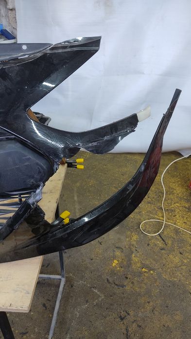 Пайка бамперов, ремонт пластика