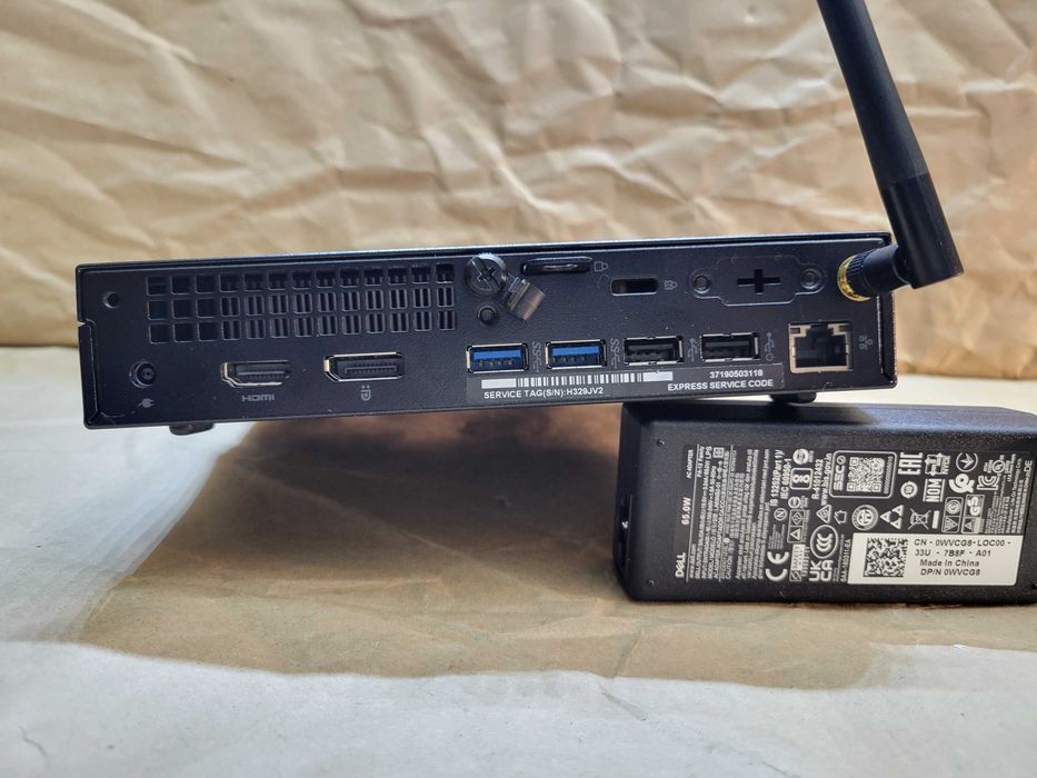 Мини ПК Dell OptiPlex 3050 Wi-Fi HDMI 4ядра i5-7500T 8/128GB NVMe m.2
