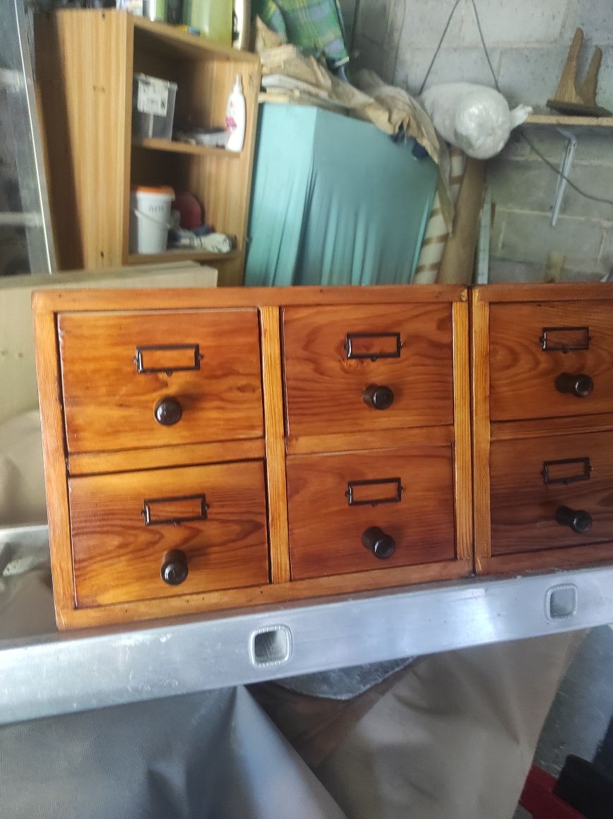 Szafki biblioteczne loft PRL 1961 rok
