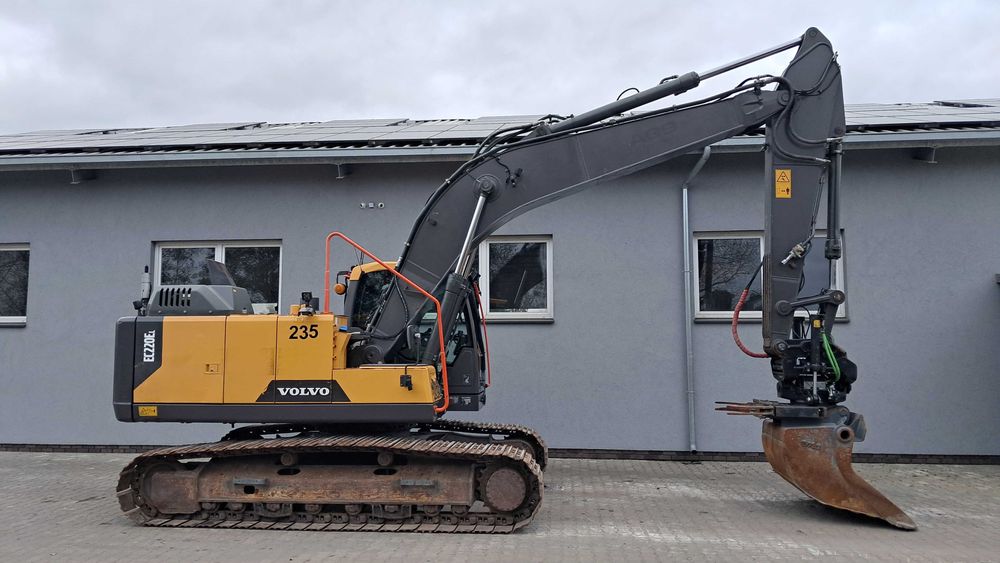 VOLVO EC220EL Rototilt Steelwrist Szczypce GPS 3D Leica Niwelacja Ter.
