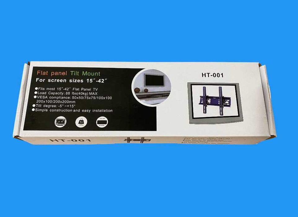 Настінне кріплення кронштейн HT-001 15"-42", похилий кронштейн для ТВ