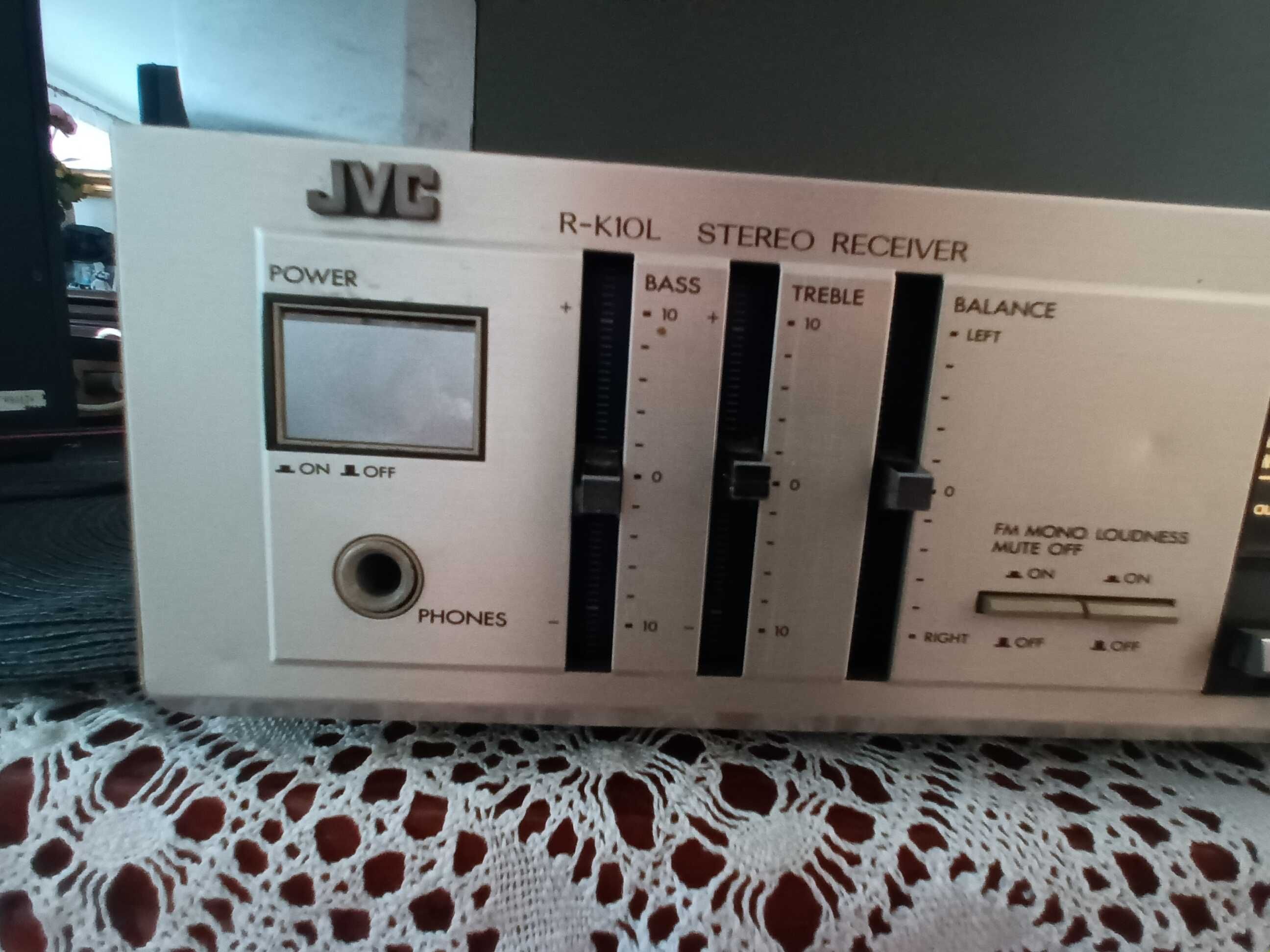 Amplituner JVC-K10L Stereo Receiver sprawny
