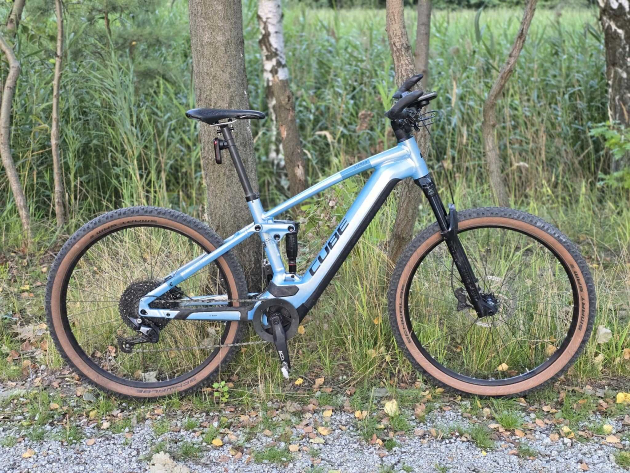 Rower elektryczny górski full CUBE STEREO HYBRID 120 PRO 750 WH smart