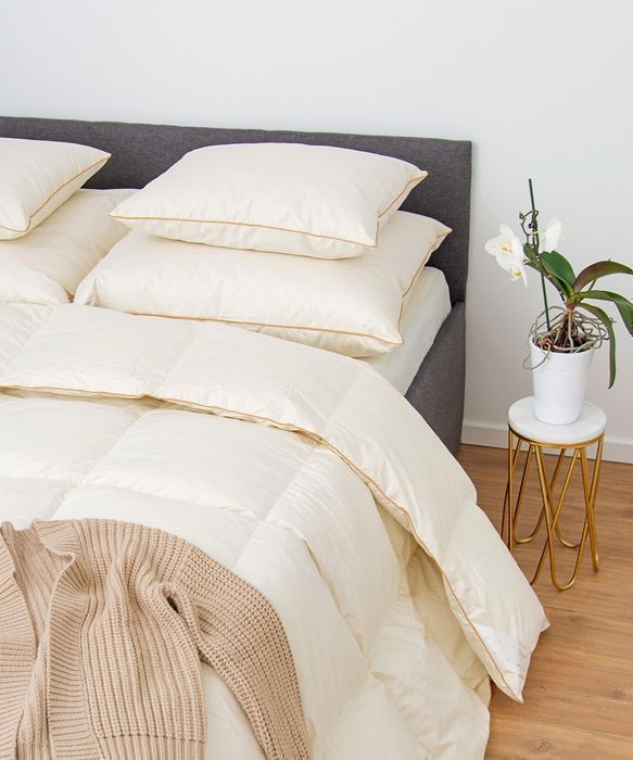 Poduszka AMZ PUCH GĘSI 60% 50x70cm Różowy