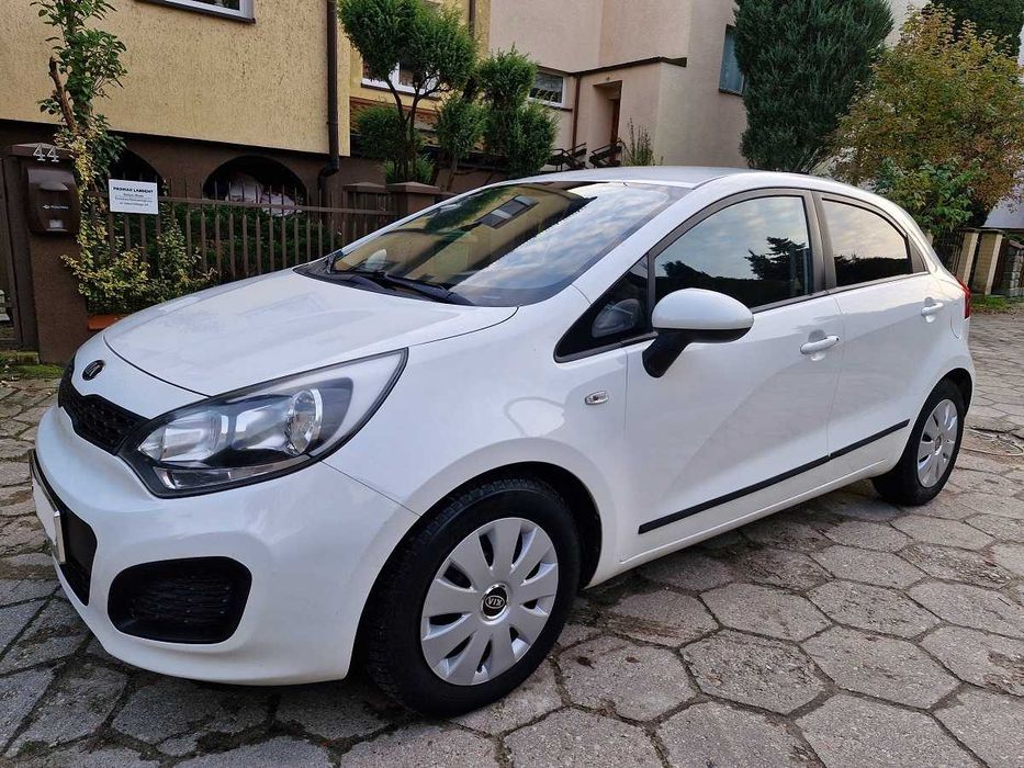 Kia Rio _ 1.2 Benzyna _ 2014 _ Klima _ Biała - Polski Salon _