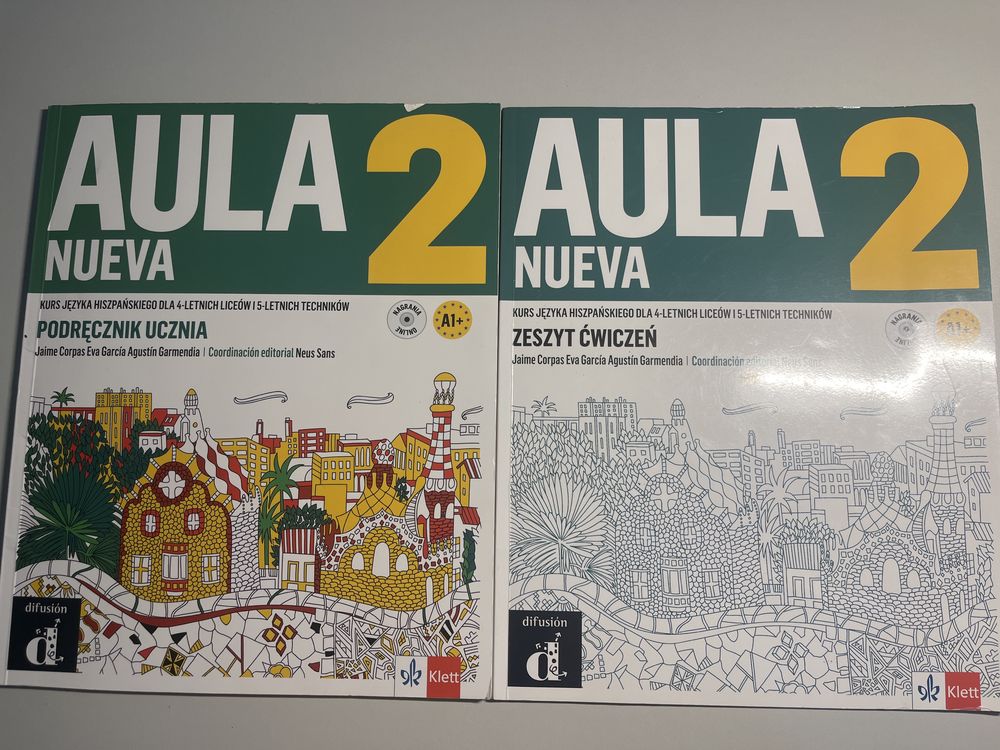 Aula Nueva 2 podrecznik + cwiczenia