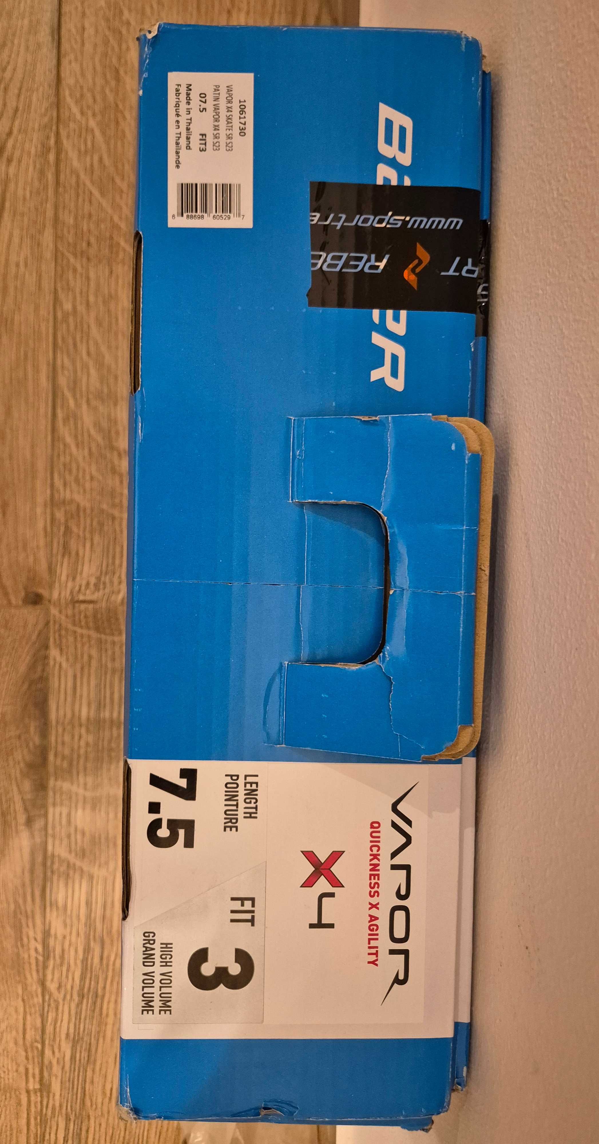 Łyżwy Hokejowe Bauer Vapor X4 rozm: 7,5 Fit-3