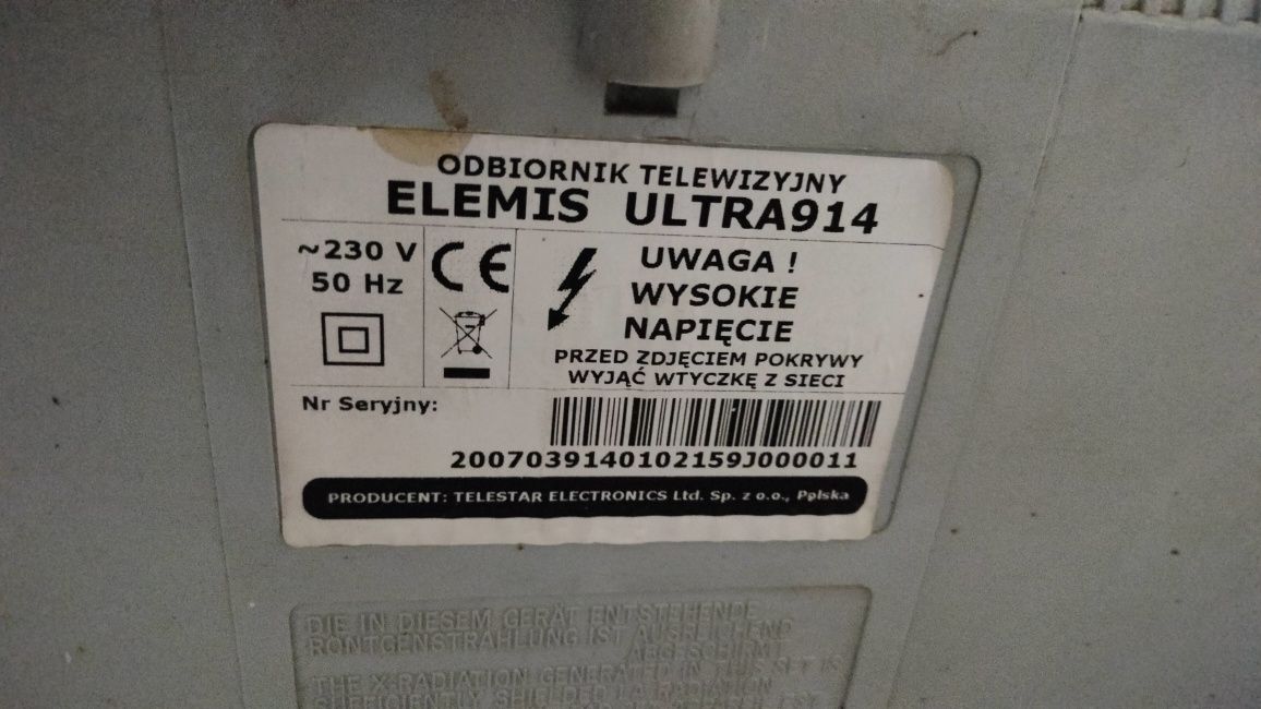 Telewizor Elemis Ultra 914 (14 cali)
