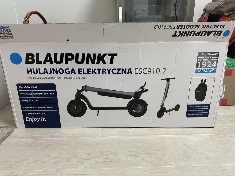 Hulajnoga elektryczna marki Blaupunkt