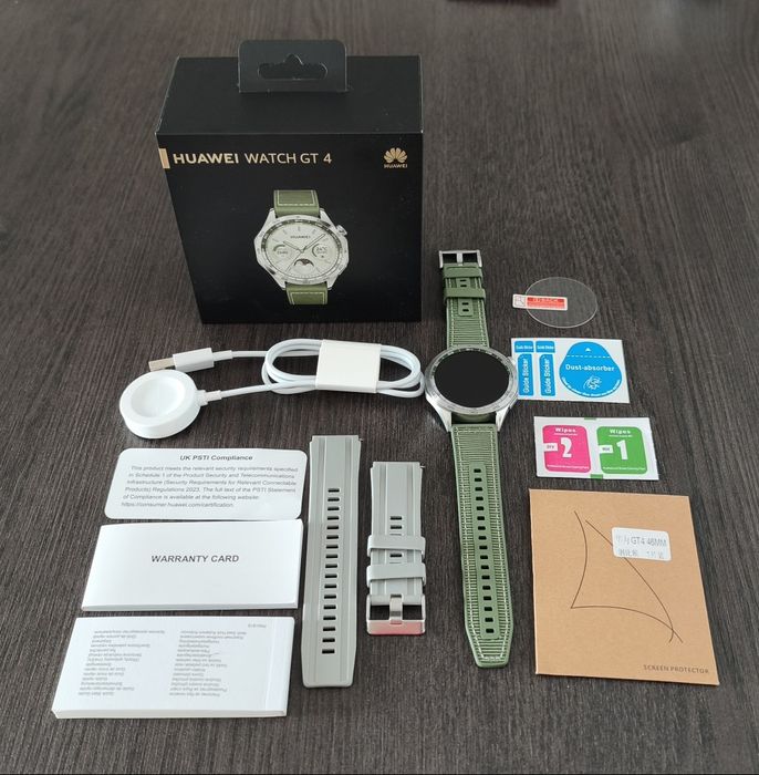 Huawei Watch GT 4 + extras - Como Novo e na garantia