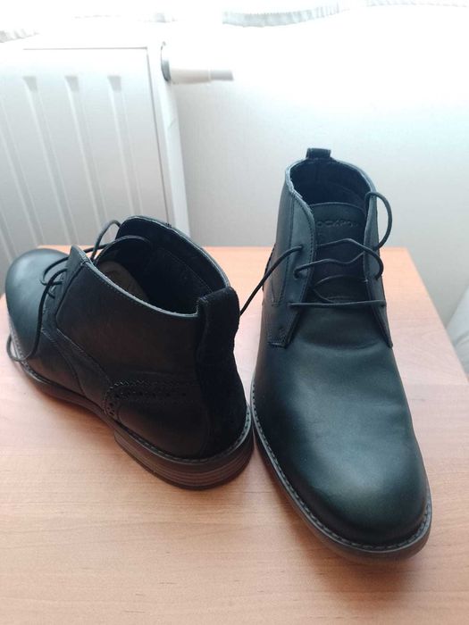 Buty męskie Rockport - czarne - nowe